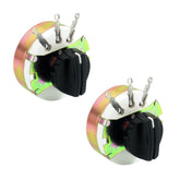2x Monacor L-Pad Attenuator 100W 8 Ohm Wirewound Volume Control AT-62H